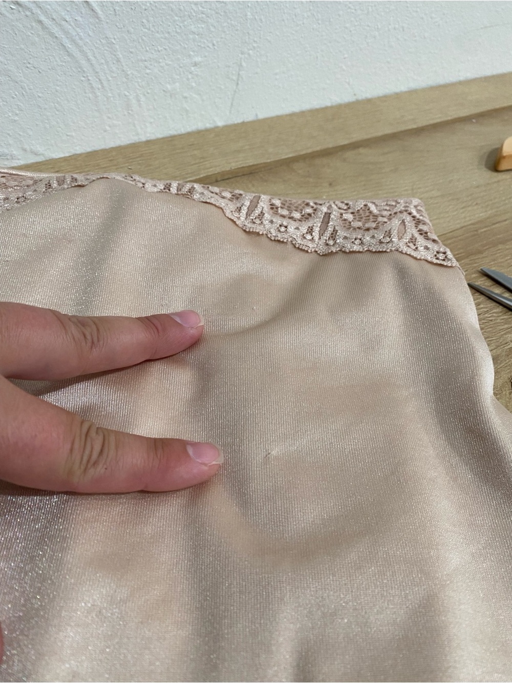 Ruby Ribbon Cami Size 32 Beige - Picture 10 of 10